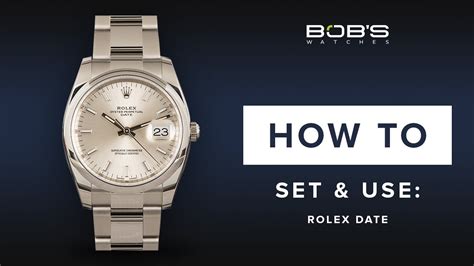 rolex date adjust ri46|how to change date on Rolex.